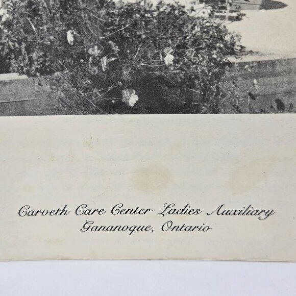 Vintage 1980s Cookbook Best of Carveth Care Center Ladies Auxiliary Gananoque ON - Picture 3 of 16